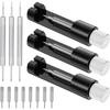 Kit di rimozione maglie per orologi da 3 pezzi, Strumenti per regolare e sostituire i braccialetti, Estrattore per perni per dimensionare cinturini, Regolatore per orologi