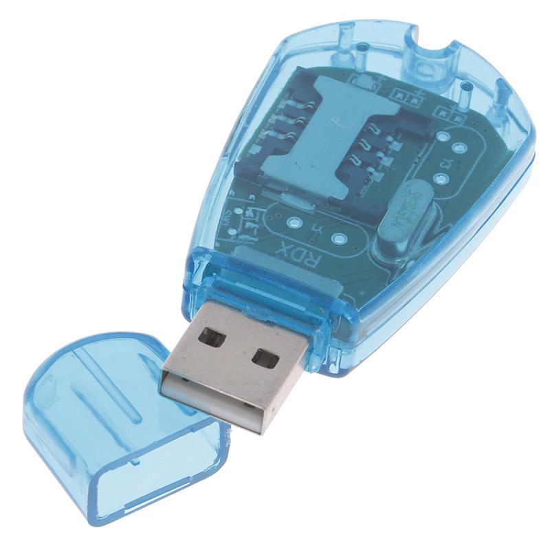 Usb Sim Card Reader Copy/Cloner Kit Sim Card Reader Gsm Cdma Sms Backup + Cd