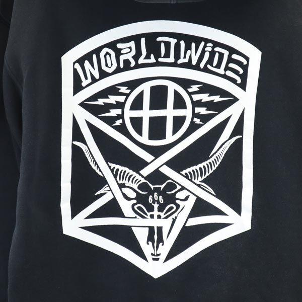 HUF Logo print Long sleeve Sweatshirts S Fleece-lined pullover sweatshirt Men's Used