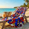 Digital Circus Customize Your Name Beach Towel Super Soft & Absorbent Portable for SwimmingBeachCamping Travel Beach AccessoriesGym