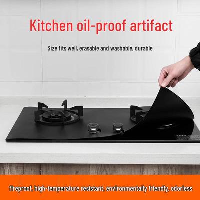 Heat-Resistant Gas Stove Protective Cleaning Mat