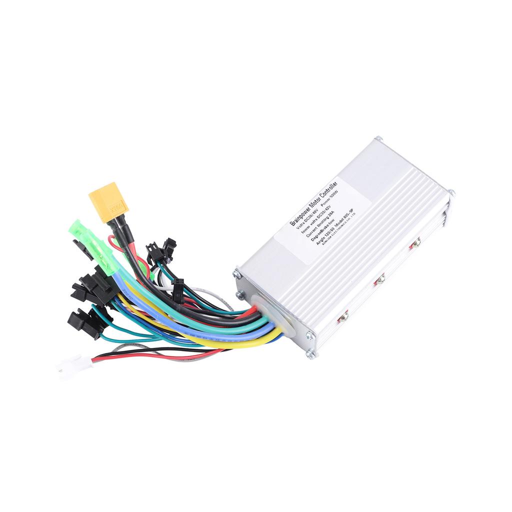 36V 48V 500W 28A Sine Wave 3 Mode Brushless Controller 805 Half Twist Throttle Grip with Panel for Cycling