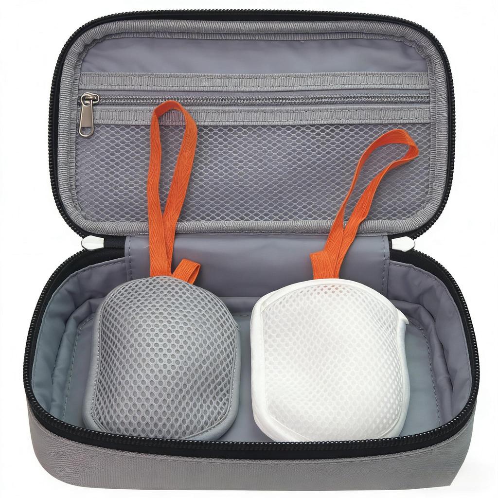2Pcs PE Soap Exfoliating Bags - Lathering Bubble Net with Bath Flower, Home Use Scrub Pouch