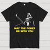 May The Fores Be With You 100% Cotton Summer Casual Cool Loose T-Shirt