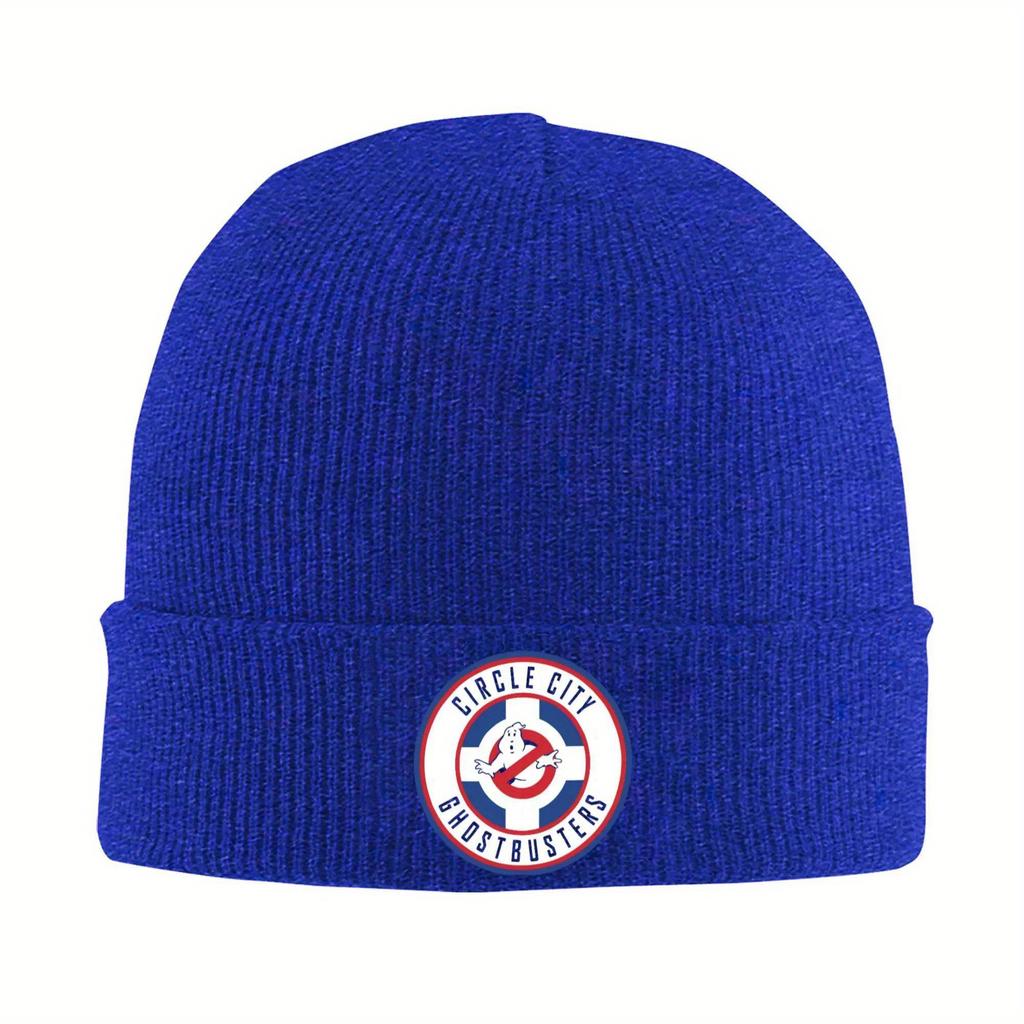 Custom Circle City Ghost-Busters Bonnet Hat Hip Hop Knit Hat Men Women  Ghosts Movie Winter Warm Skullies Beanies Caps