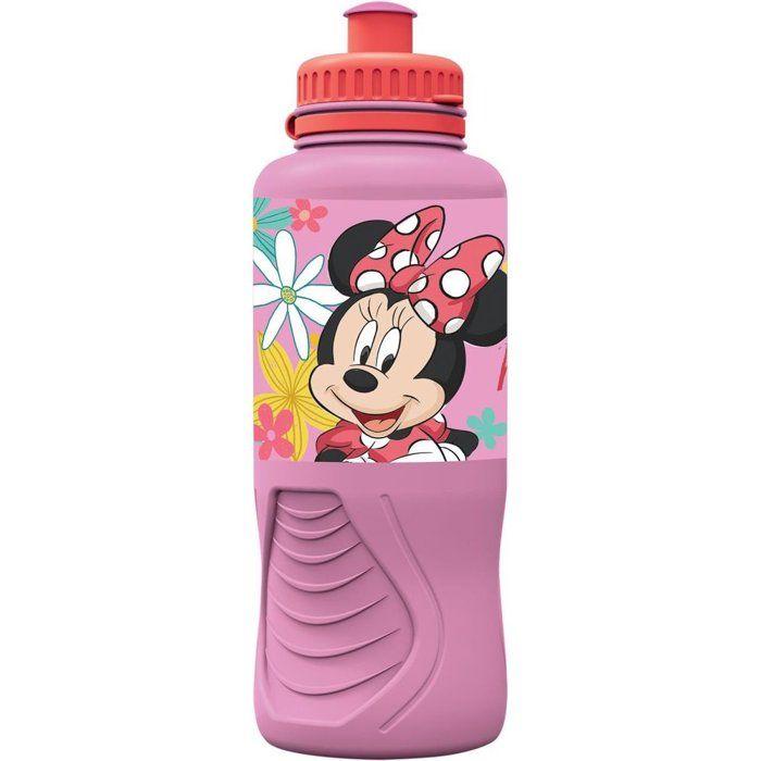 Gourde - Tataway - Minnie - 400 Ml - Plastique Sans BPA - Anti-goutte Et Antidérapante