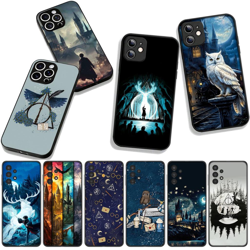 Movie Harries Wand Art Potters Phone Cover Case for OPPO A54 A40 A60 A80 A18 A16 A17 A38 A78 A79 A57 A55 A96 A15 A12 Casing