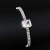 Sophisticated Square Zircon Bracelet: Elegant and Versatile for Daily Commutes or Banquets