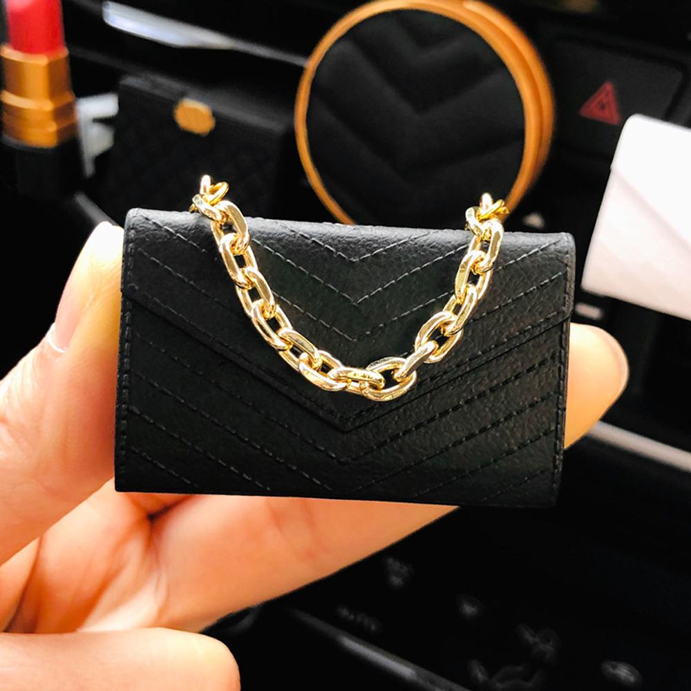 Car Air Outlet Aromatherapy Chain Bag Suit Lipstick Air Cushion High Grade Decorative Diffuser with 5ML Perfume Premium Gift