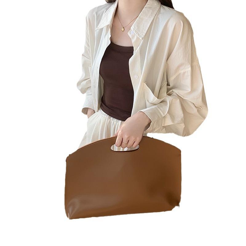 Niche Design Portable Laptop Protective Case Computer Bag Office Worker Business Commuting Simple Briefcase Women