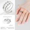 MLPKOI 9 Pcs Fidget Rings Set for Women Girls, Adjustable Open Spinner Anxiety Ring, Anti Stress Relief
