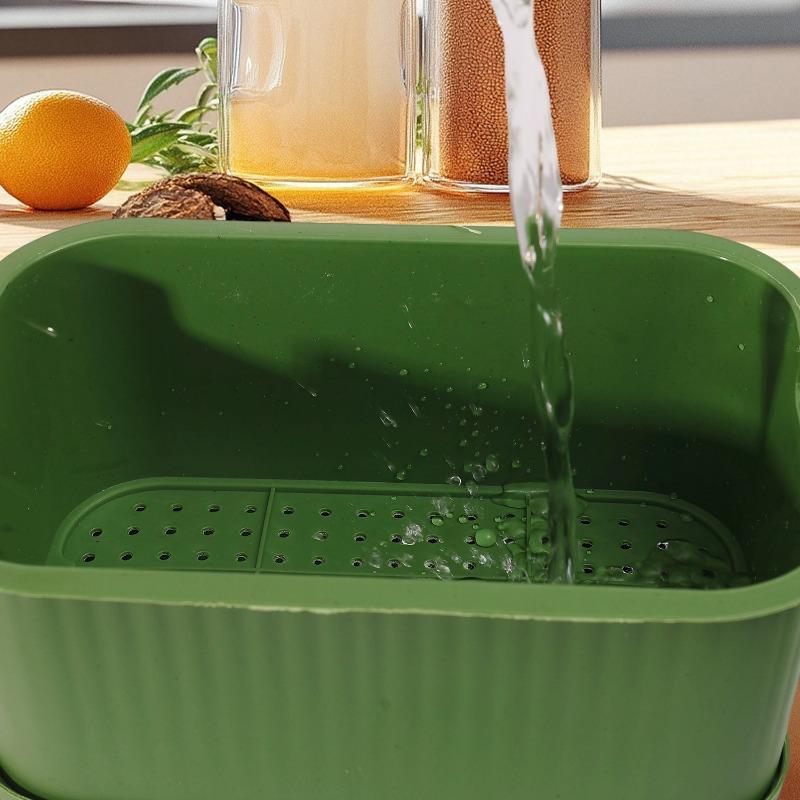 1/2/3x Seed Sprouter Tray with Cover Sprout Dish Growing Pot Seed Germination Tray Soilless Cultivation Germination Nursery Tray