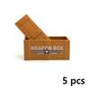 MOC Bricks Military Container Boxes Building Block Mini Figure Accessories Army Scene WW2 DIY Military Container Bricks