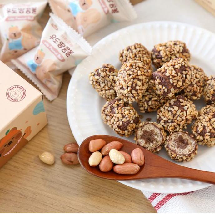 Kiki Quokka Udo Peanut Ball 49g | Premium Jeju Peanut Snack