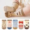 Baby Anti Slip Floor Sock Newborn Footwear Spring Autumn Middle Tube Sock Boy Girl Soft Cotton Cartoon Socks Kids Cartoon Sock