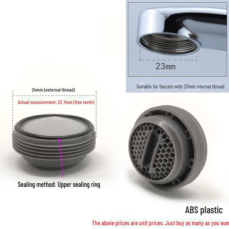 Baterie de bucătărie cu aerator încorporat și cheie ascunsă pentru demontarea filtrului