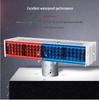 Solar Powered Yellow Flashing Traffic Warning Light