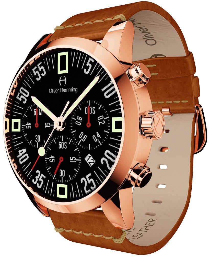 

Oliver Hemming Watch British Brand Japanese Quartz Chronograph WTC17R80BVT [Item]