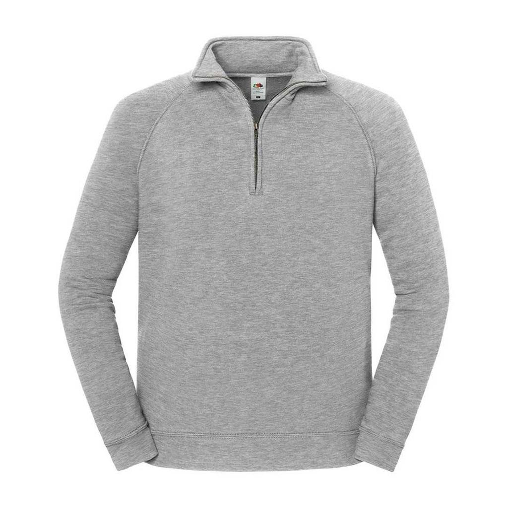Fruit of the Loom Unisex Adult Iconic Premium Quarter Zip Sweatshirt