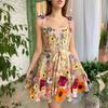 Nouvelle Robe Sexy Européenne Et Américaine Pour Femmes, Broderie Florale Tridimensionnelle, Coupe Moulante