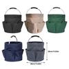 Picnic Basket Collapsible Organizer Bag with Exterior Pocket EVA Handle Splashproof Basket Large Capacity Storage Basket