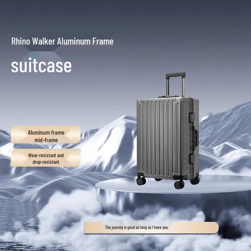 Rhinoceros Walker 610 Aluminum Frame Spinner Luggage