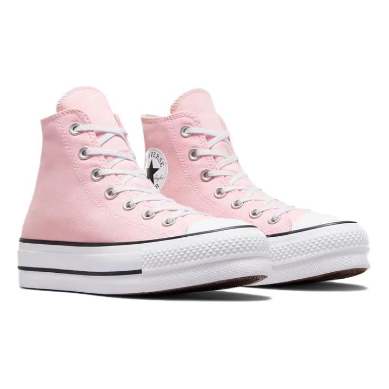 Converse All Star Lift Comfortable Casual High-Top Canvas Shoes Women's Pink