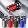 4 ks Víčka ventilků do auta Krytky ventilků pneumatik Kol Pneu Stonky ventilků Pro Volkswagen Golf Jetta Tiguan Touran TSI TDI R32 MK4 GTI