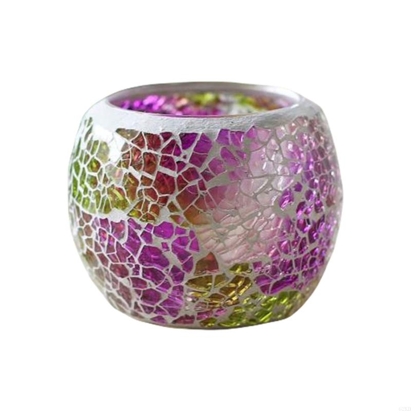 62KD Moroccans Clear Glass Holders Creative For Celebration And Home Styling