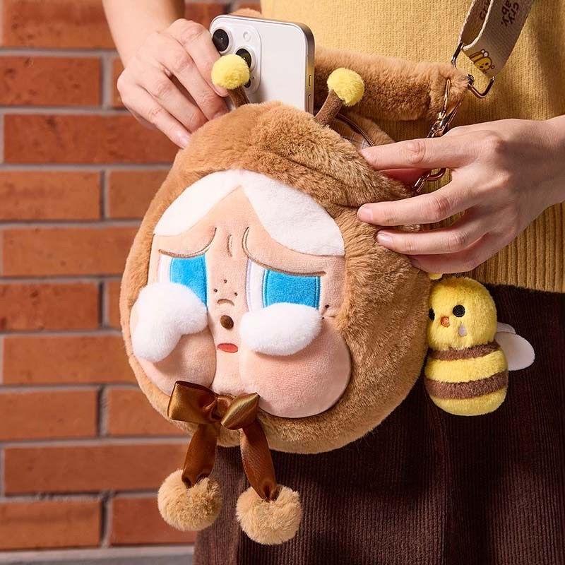 Bee Crybaby Itabag Plush Kids Crossbody Bag Lightweight Handbag Outings Casual