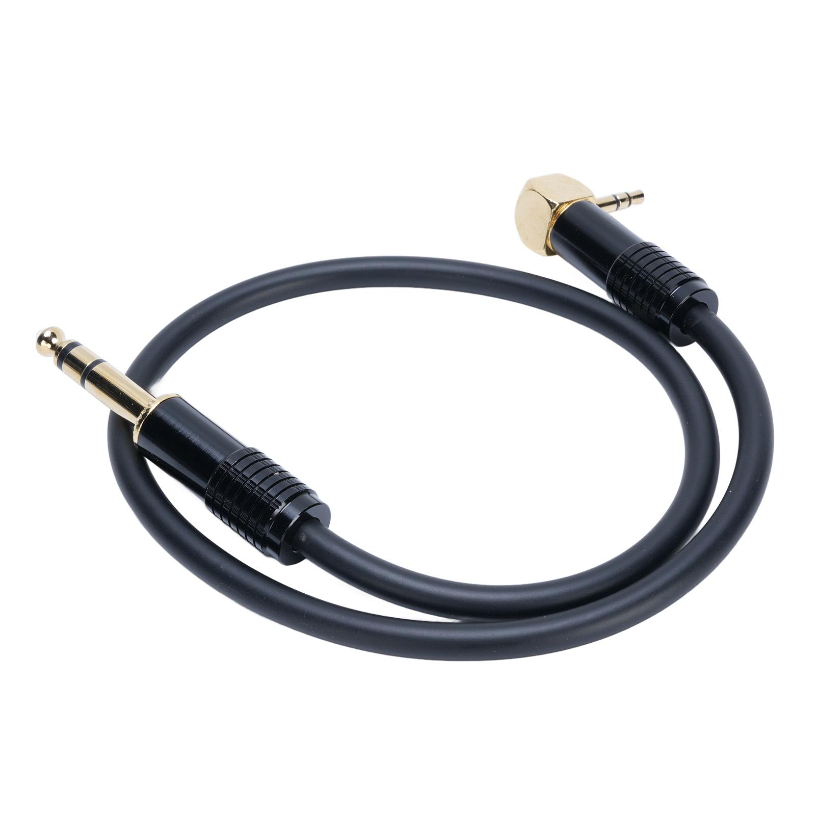 

Стереокабель 3,5 мм на 6,35 мм 6,35 мм 14 дюймов штекер на 3,5 мм 18 дюймов штекер Двунаправленный стереокабель для