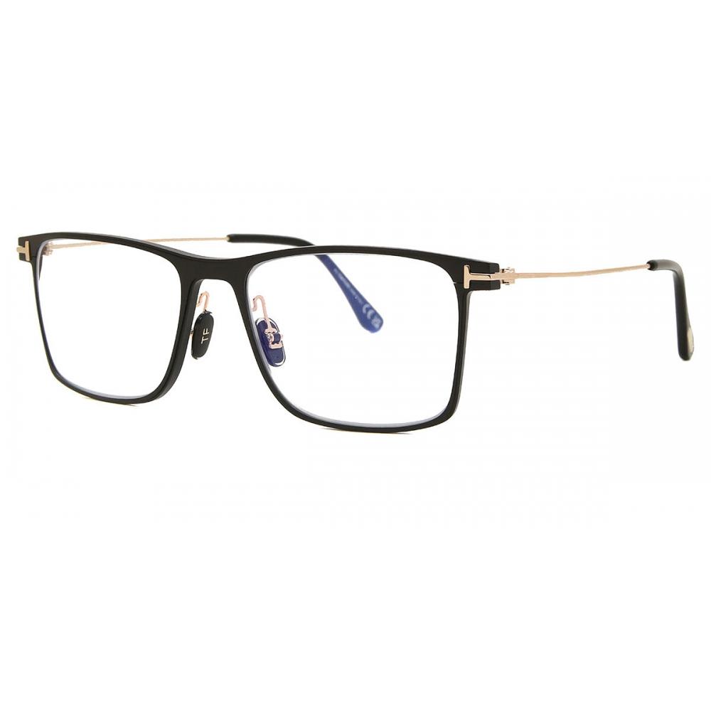 Tom Ford Ft5865 B Blue Light Block 002 Men Eyeglasses