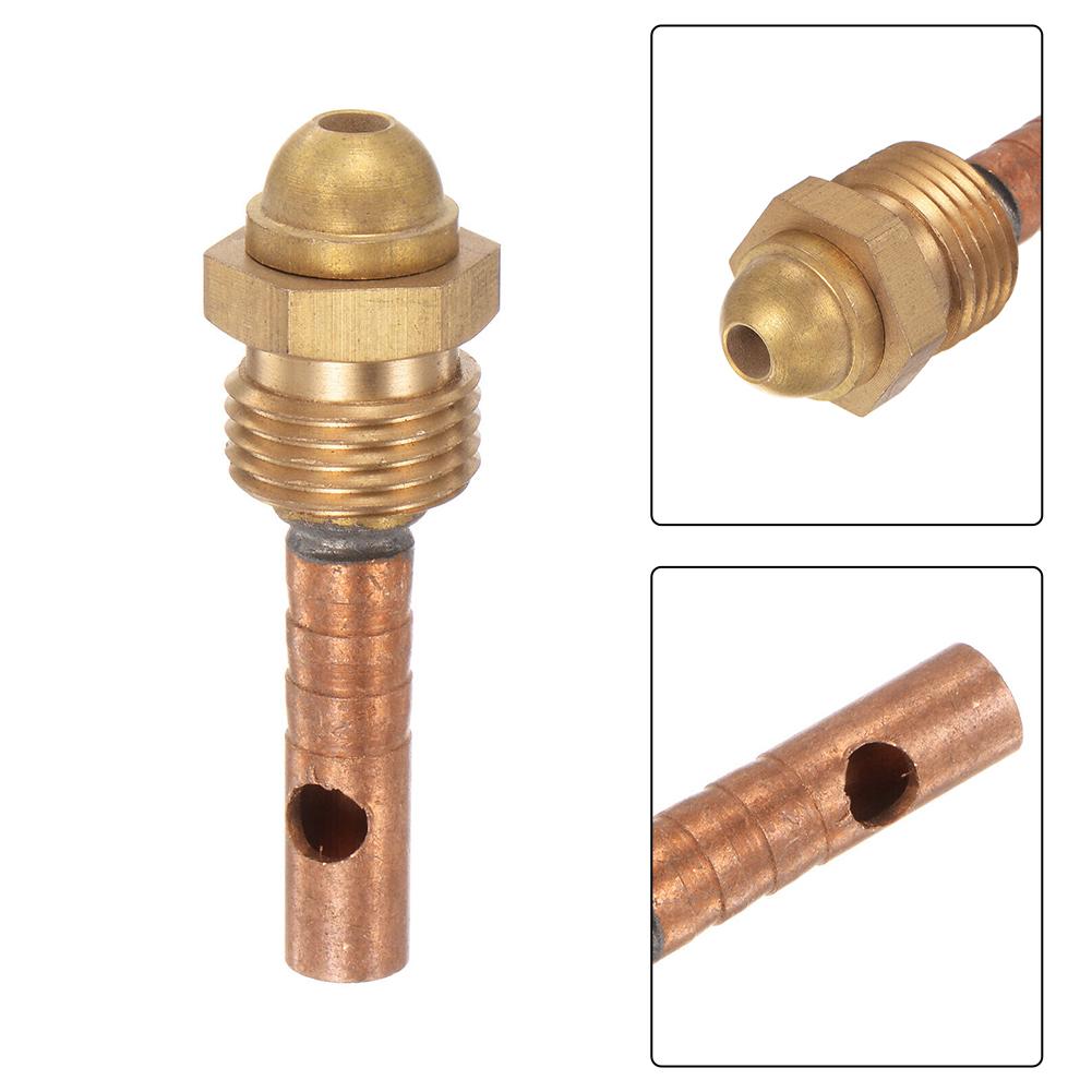 Copper TIG Welding Torch Fitting Connector Adapter Fitting For WP26 TIG Welding Torch 8 Mm Outer Diameter 5/8-18UNF Connector