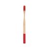 Custom Logo and Packaging Color Painted Round Handle Adult Soft Bristle Eco Biodegradable Bamboo Toothbrush