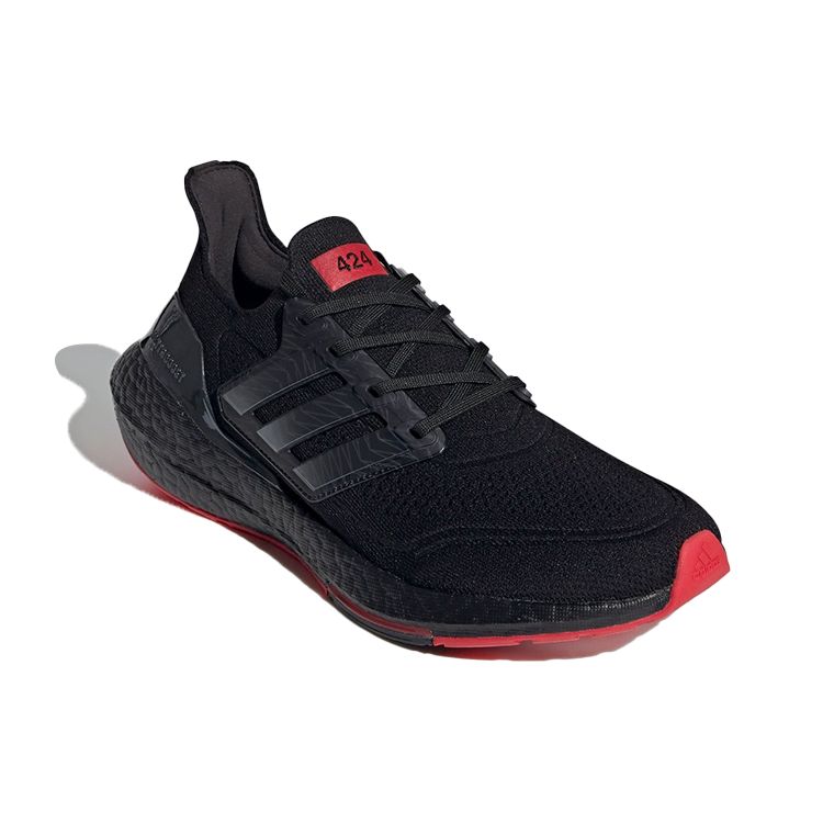 424 X Adidas UltraBoost 21 Black Scarlet Men Sneakers Core-Black Carbon GV9716