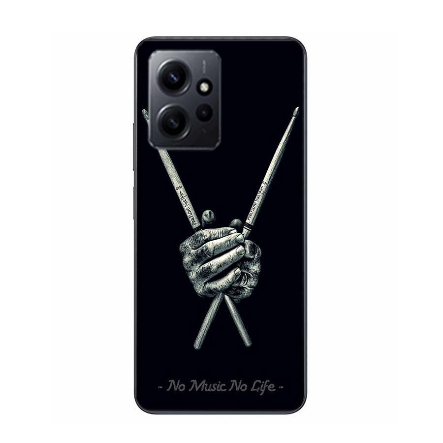 Drum Drummer Music Dj Phone Case For Redmi 12 13C 12C 15C 9 10 10C Note 13 Pro Plus 14 15 Pro 9T 9C 9A TPU Soft Cover Clear Cell