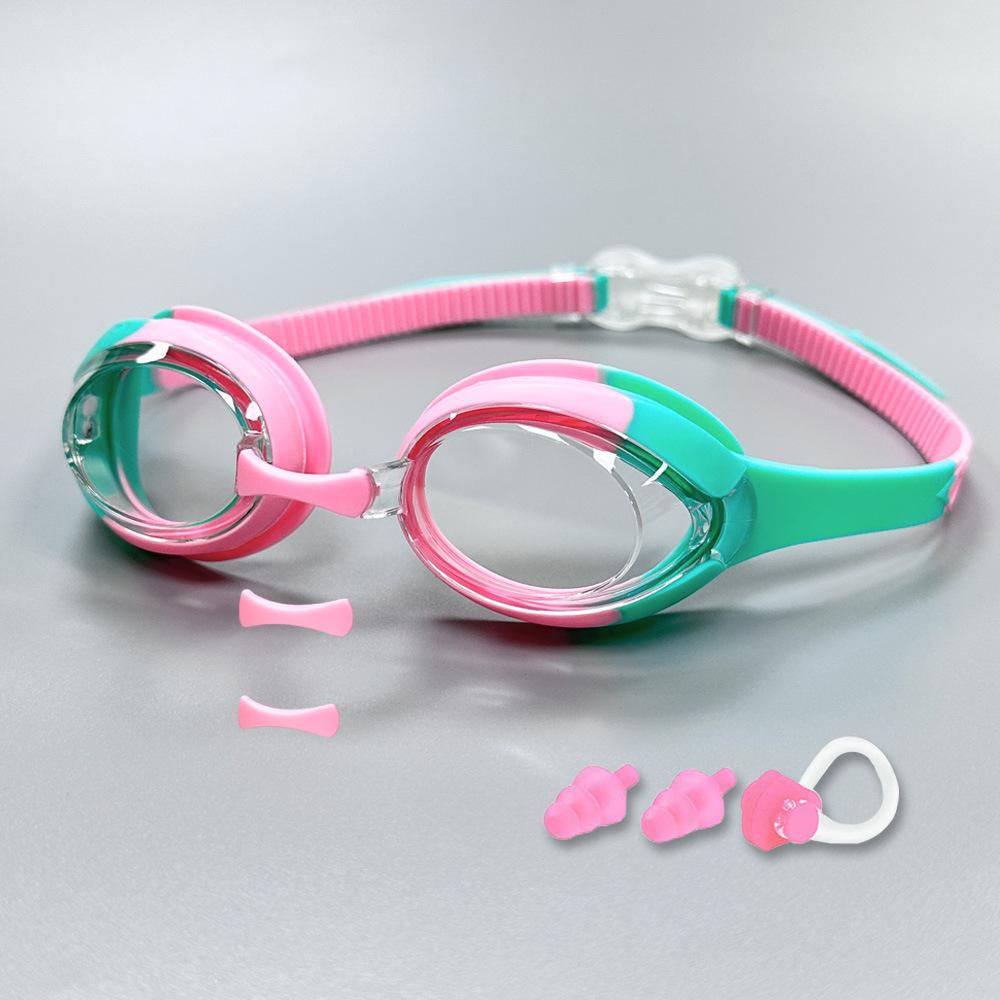 Children's Swimming Goggles High Definition Waterproof and Anti-fog Swimming Glasses