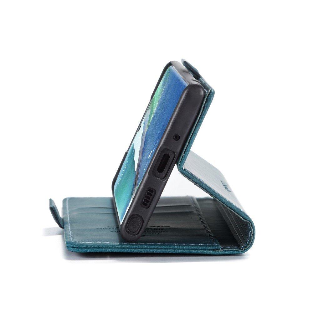 CASEME Case for Samsung Galaxy Note 20 Ultra, Leather Wallet Case, Green