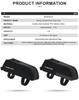 RIDERACE Bicycle Top Tube Bag Portable TPU Rainproof Waterproof MTB Gravel Bike Handlebar Front Bag Road Cycling Accessories