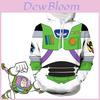 Sudadera con Capucha Buzz Lightyear de Toy Story Disfraz Cosplay Pulóver Con Vibrante Estampado Digital 3D