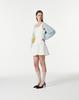 CURRENT Ribbon Strap Sleeveless Dress [White]