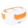 Portable Electric Heating Lunch Box Food Storage Container   (Orange)