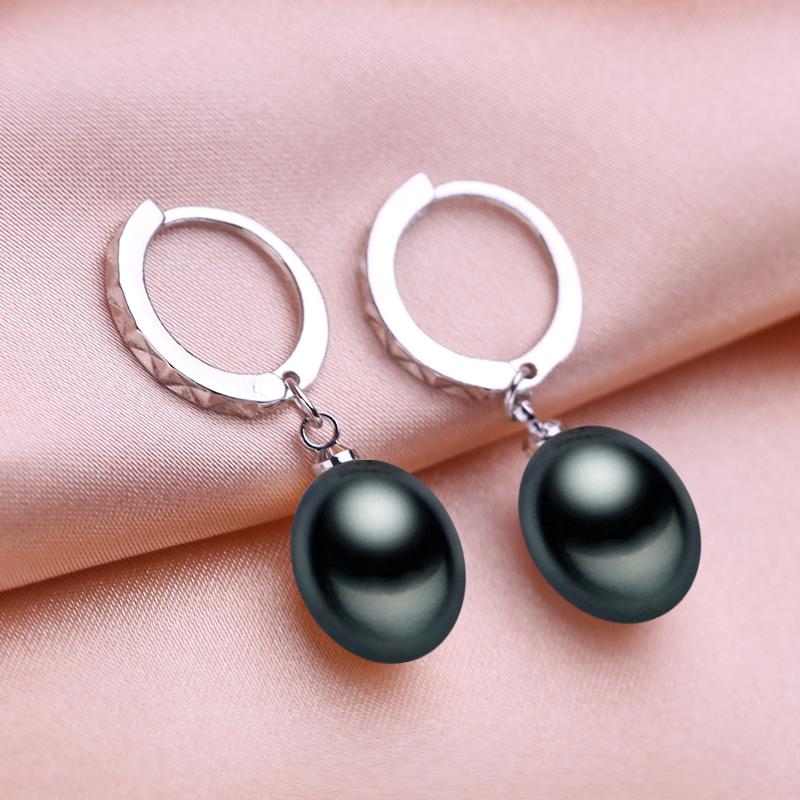 

Серьги SENIKO 8-9 мм с натуральным пресноводным жемчугом, модные серьги-клипсы с кубическим цирконием для женщин и девочек, подарок, длинные серьги C