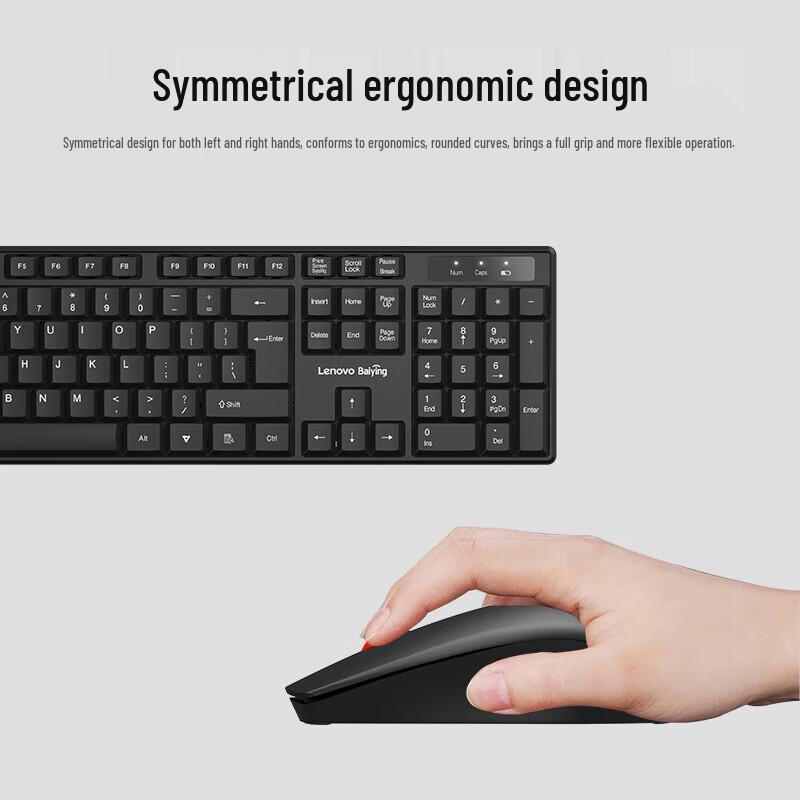 Lenovo T211S Wireless Keyboard and Mouse Set