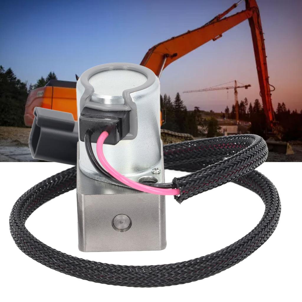 Main Pump Solenoid Valve 2 Pin Alloy Steel Solenoid Valve 702‑21‑60700 Excavator Accessories