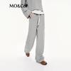 MO&Co. Women's Lightweight Air-Layer High-Waist Sweatpants