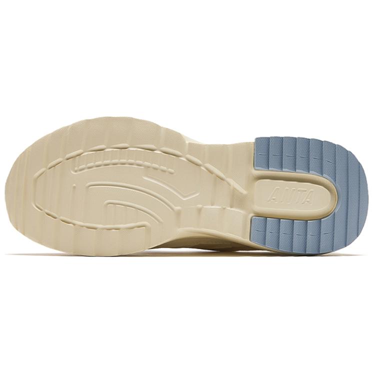 Anta Shock Absorbing Non-Slip Low-Top Casual Shoes Women sneakers Light-Blue Gray 922428803-1