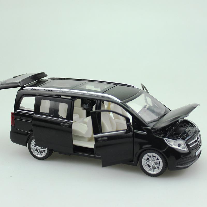 1:32 V260 Legering MPV bilmodell Diecast Metal Lekekjøretøy Høy Simuleringssamling Lyd og Lys For Barnelekegaver
