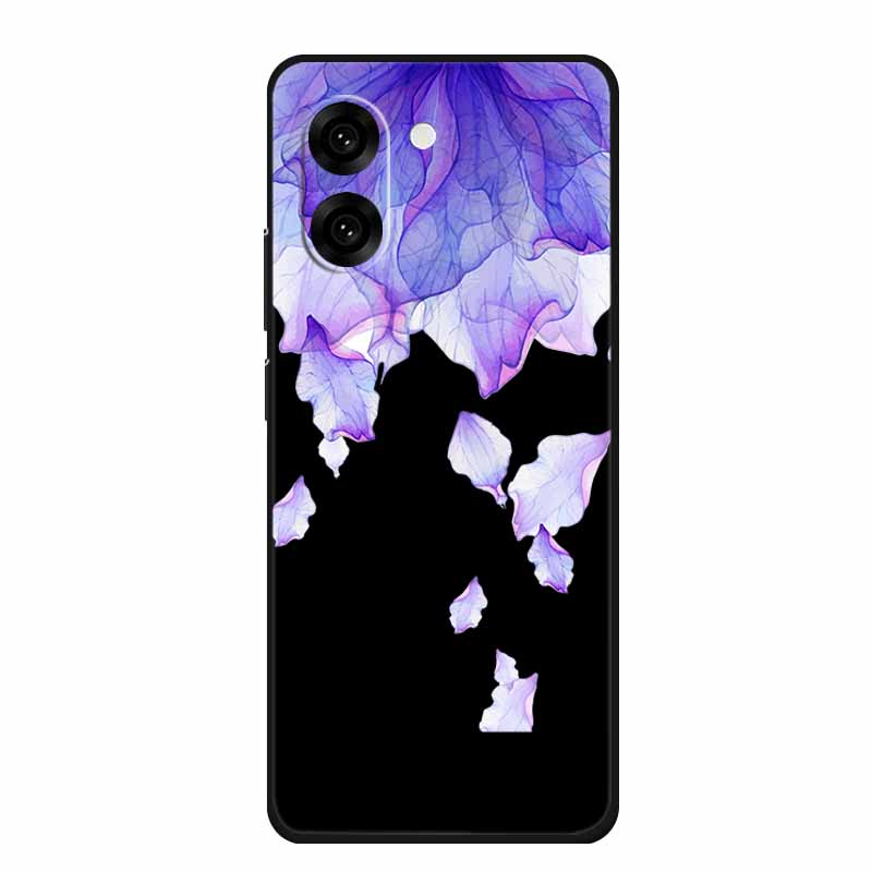 Black Silicone Case For OnePlus Nord CE5 Case One Plus Nord CE 5 Cartoon Cat Soft Back Cover For OnePlus Ace 5 Racing Phone Case