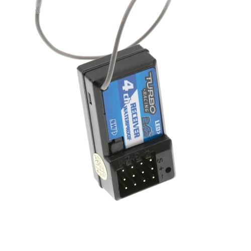 P.D TURBO RACING 4-channel 2.4g Waterproof Receiver (RX41)
